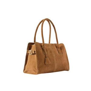 Mint Velvet Rue Tan Suede Tote Bag